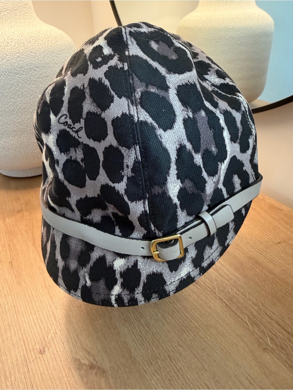 Coach New York Park Ocelot Hat